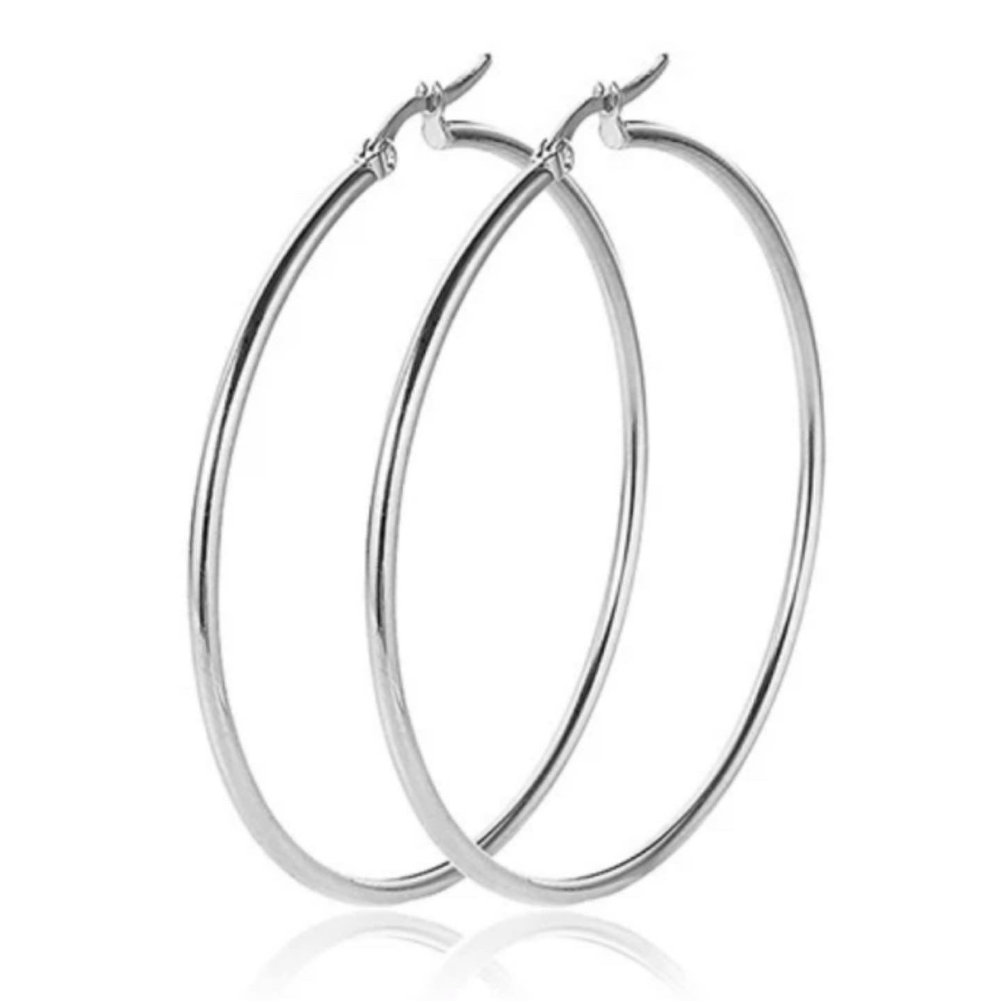 Adore Stainless Steel LG Hoops